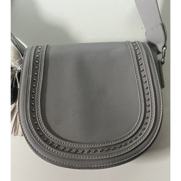 Imoshion Handbag Shoulder‎ Crossbody Bag Gray NWT - Picture 2 of 8